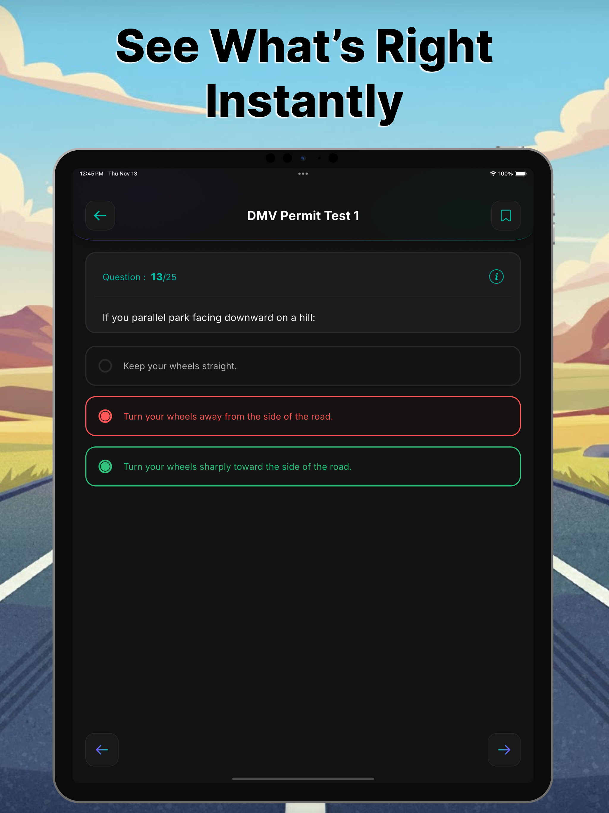 DMV Permit Practice Test.