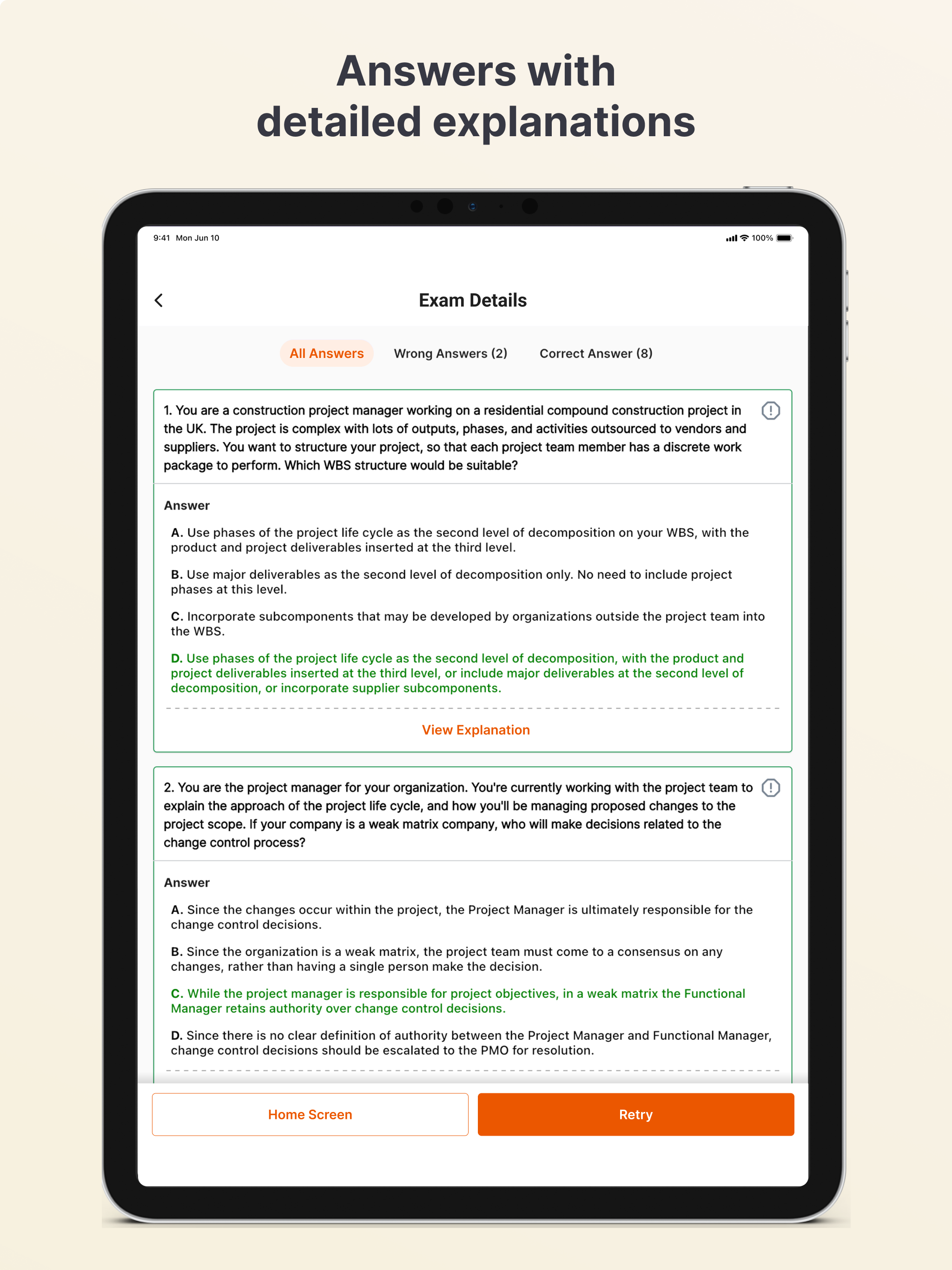 ECBA Exam Simulator
