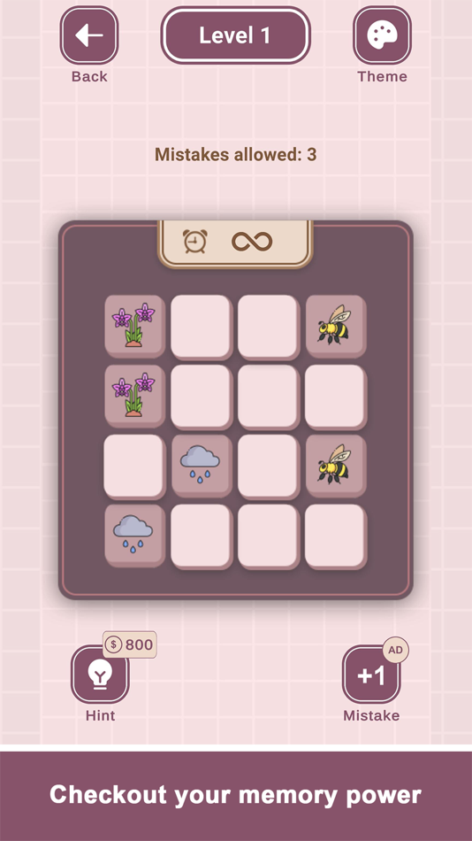 #8. Flip The Tile - Matching Game (iOS) Podle: DAYDREAMSOFT LLP