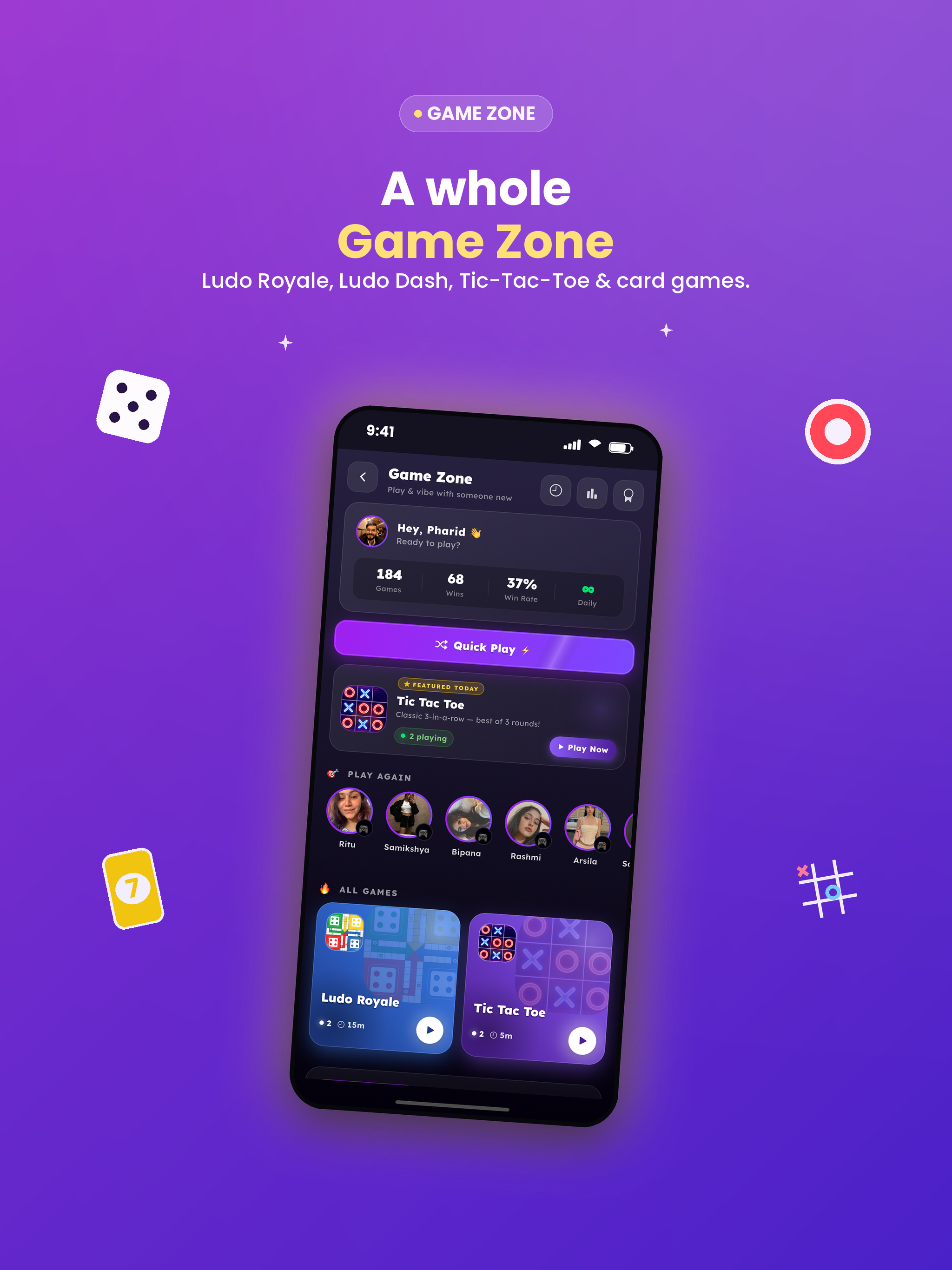 Darlivo: Dating, Chat & Games