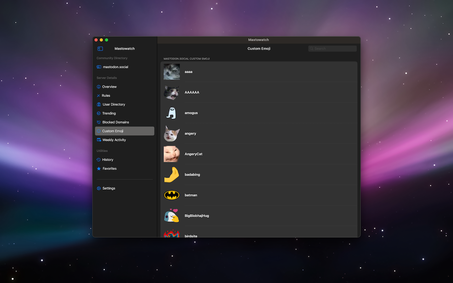 Mastowatch - Mastodon Servers