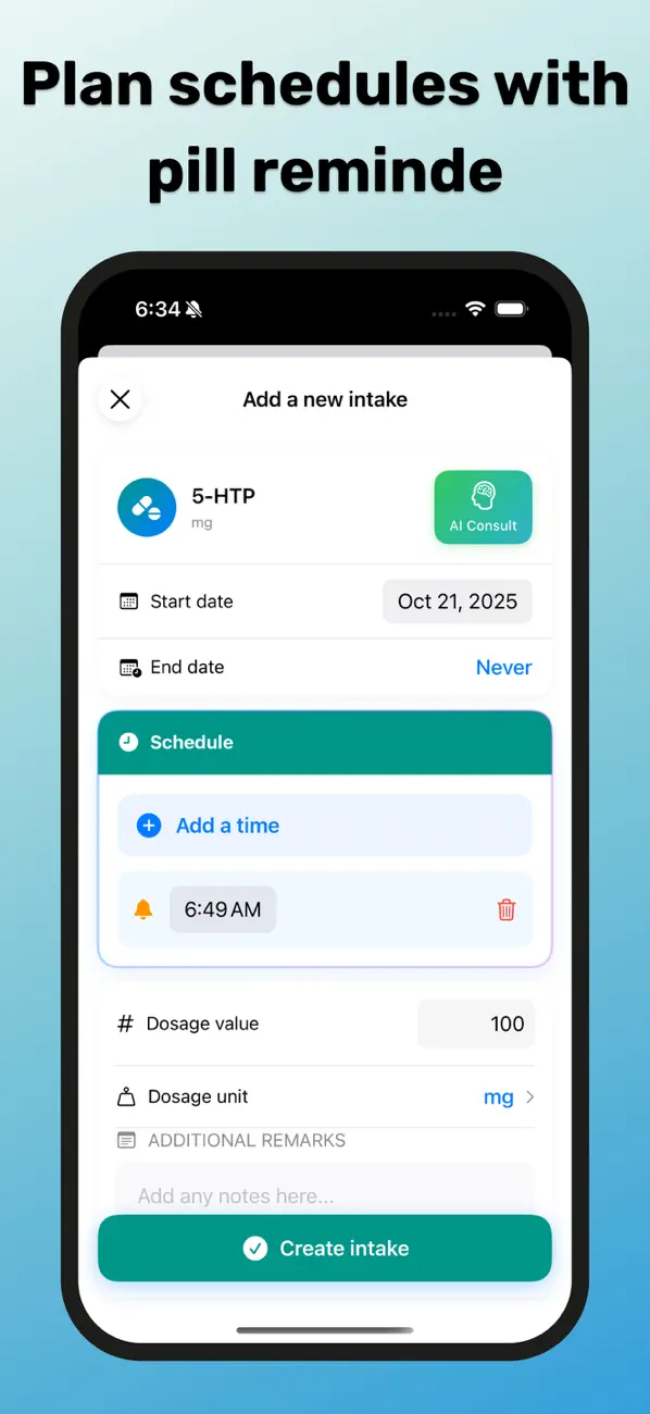 #5. Supplement Tracker - SuppAI (iOS) By: LE CHINH