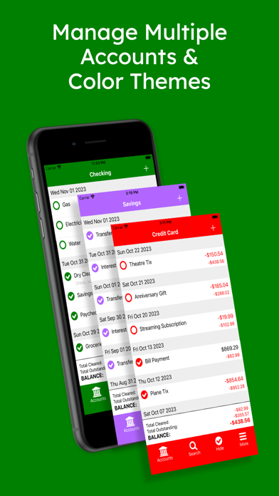 The Checkbook Screenshot