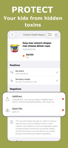 Olive Food Scanner Screenshot 3 of 4
