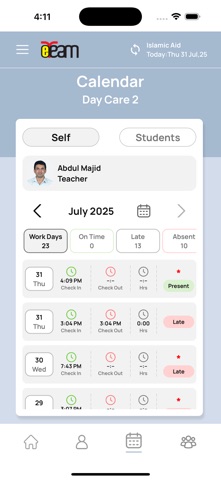 eTrackApp screenshot