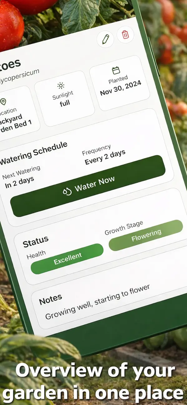 Screenshot #2 pour BloomLog: Plan My Garden