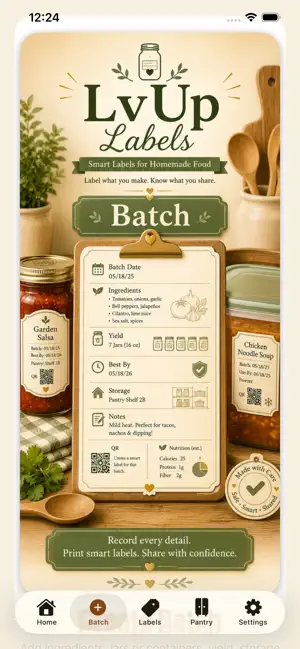 LvUp Labels screenshot 2