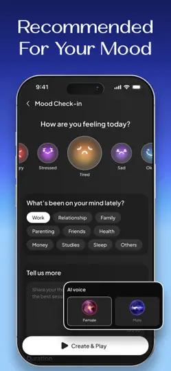 Скриншот Mindfulness: Meditation & Calm на iPhone 4