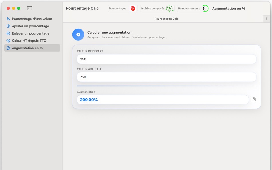 #5. Pourcentages Calc (macOS) 由: Robin de Kat