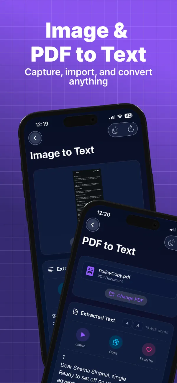 Screenshot #3 pour Text To Speech Reader: TTSR
