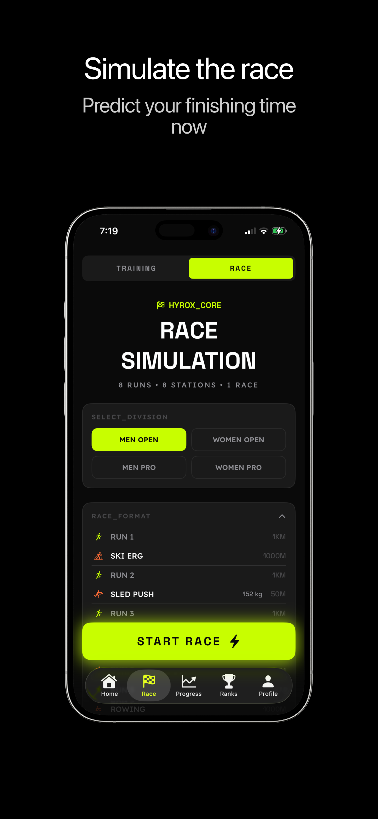 RoxLab - Hyrox Trainer screenshot 5