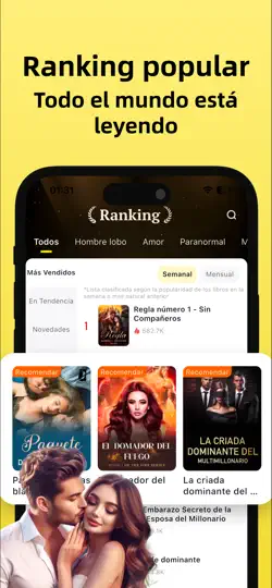 Captura de pantalla de AnyStories - Novelas Y Libros en iPhone 3