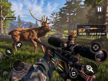 Deer Hunter: Wild Hunting Rift iPad screenshot
