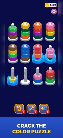Nut Stack: Color Sort Puzzle Screenshot 5 of 6