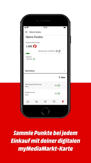 Screenshot von MediaMarkt Deutschland auf dem iPhone 4