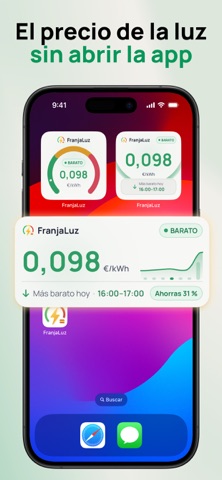 FranjaLuz: Precio Luz España screenshot 9