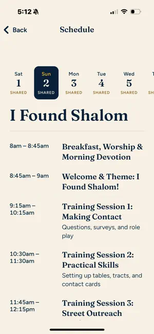 Shalom NY screenshot 2