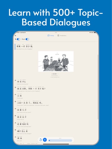Wo xue Hanyu: Learning Chinese iPad screenshot 2