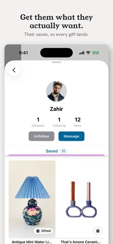 Gofer: Your Taste, Curated iPhone screenshot