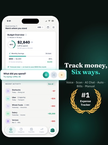 Pockito - AI Expense Tracker ipad screenshot 2