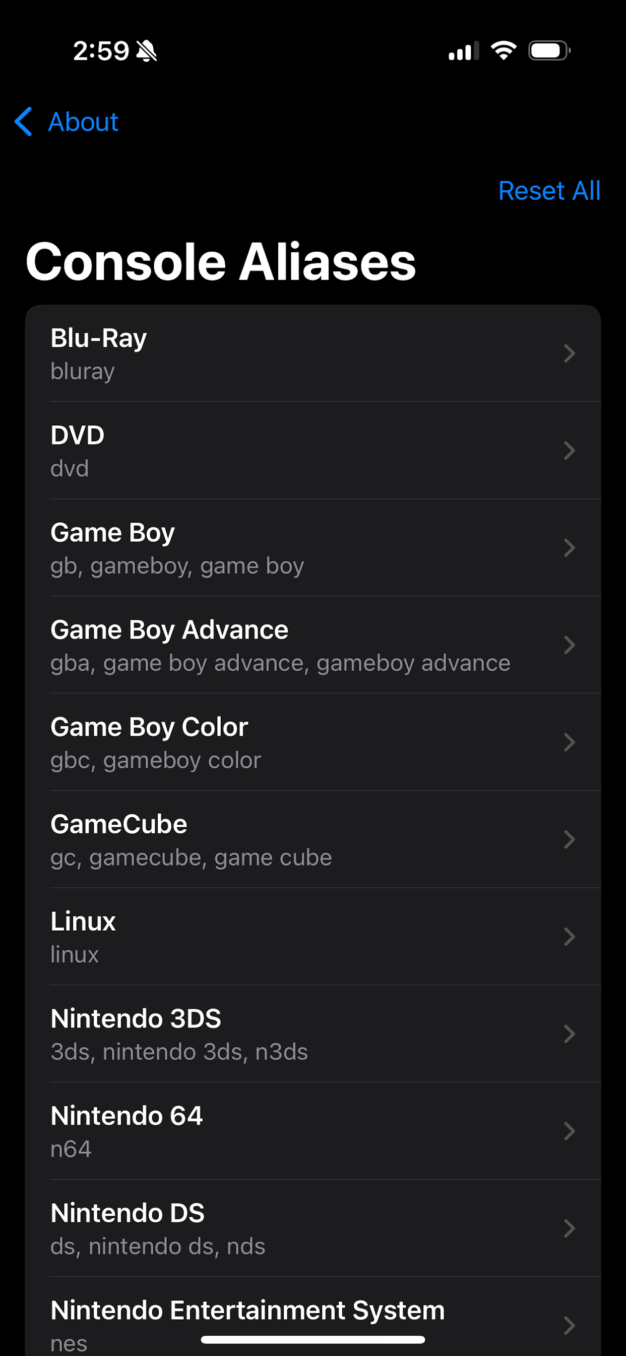 Shelf of Games