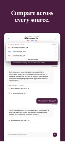 ANResearch AI Scholar App iPhone screenshot
