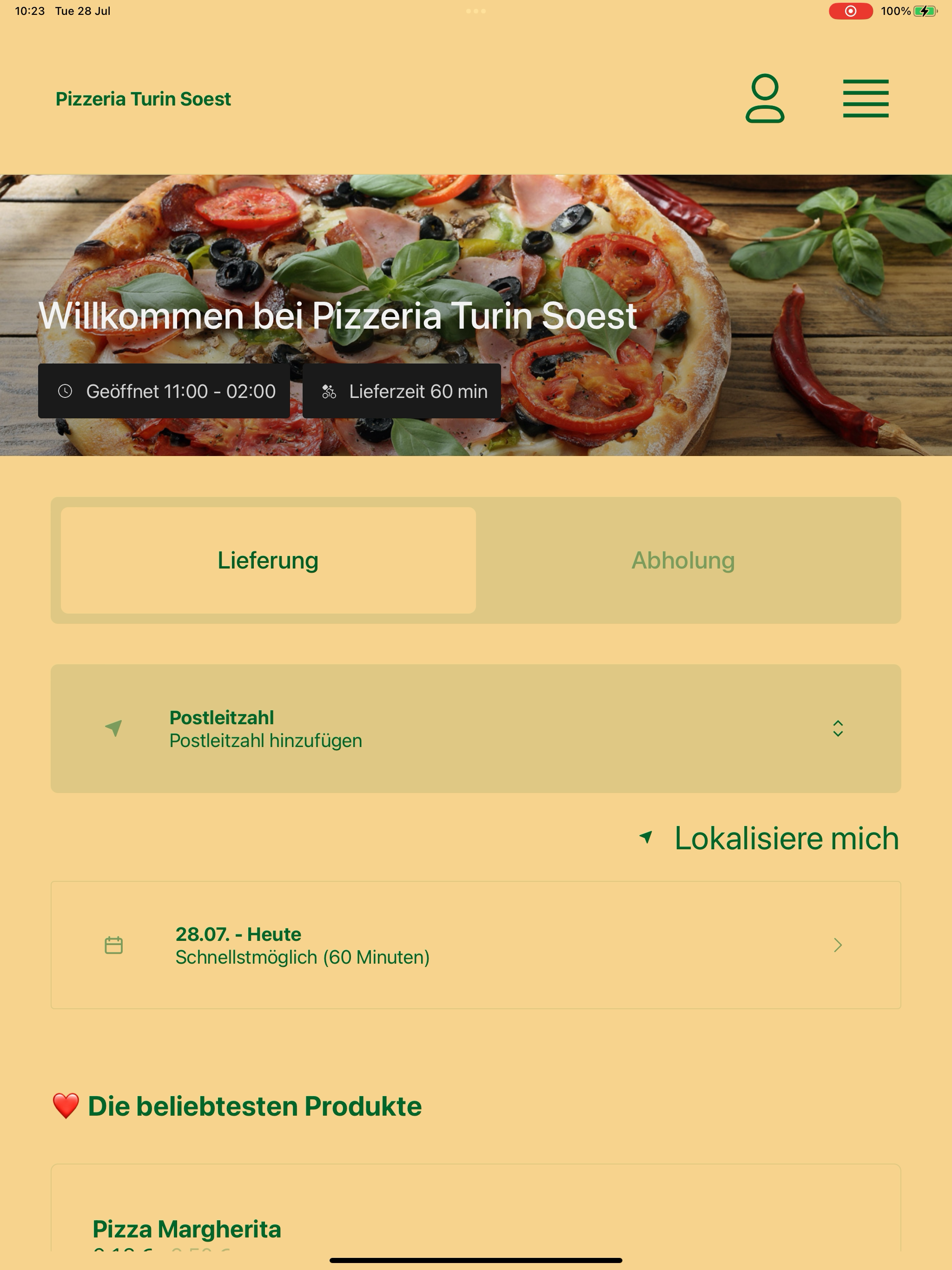 Pizzeria Turin Soest screenshot 7