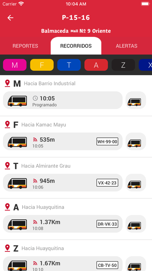 #5. Red Regional (iOS) 由: División de Transporte Público Regional