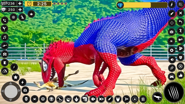 Dinosaur Monster City Rampage