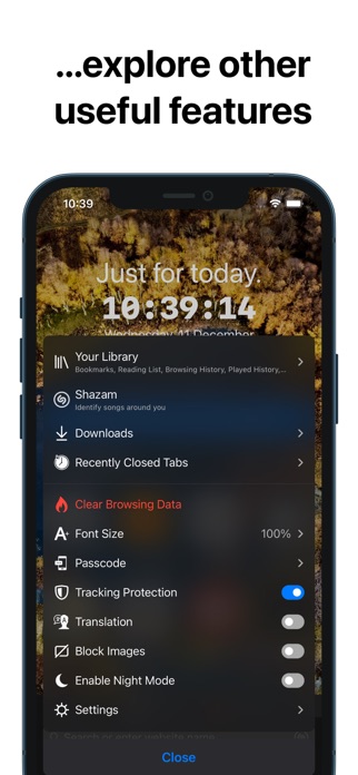 RedApp Lite: Private Browser Screenshot 7 of 8
