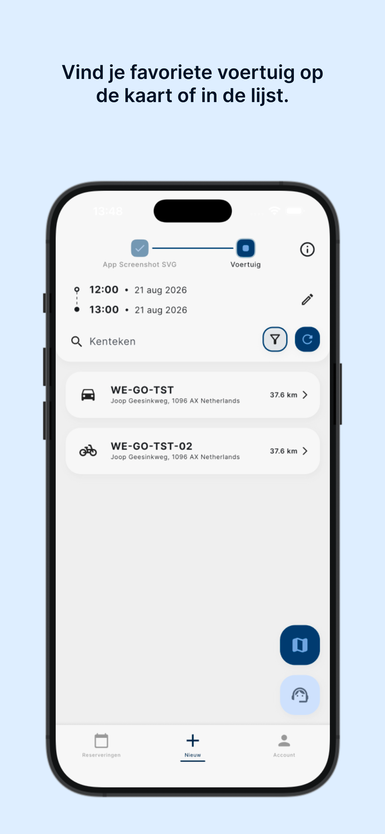 Deelmobiliteit Noaberkracht screenshot 2