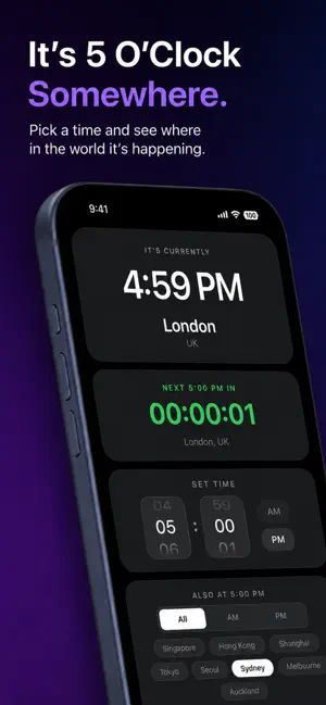 Somewhere Clock Widget screenshot 2