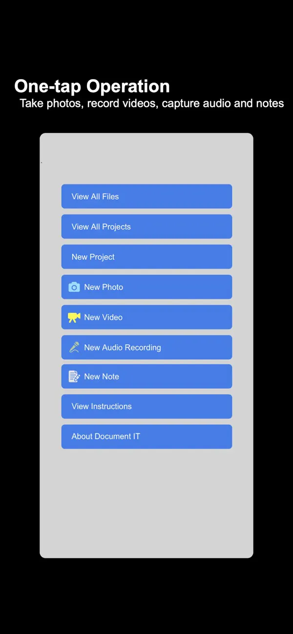 Screenshot #1 pour Document IT  (Phone)
