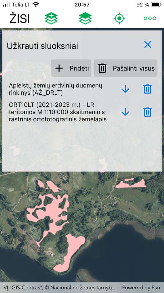 #5. ŽISIS (iOS) Podle: Valstybes imone Valstybes zemes fondas