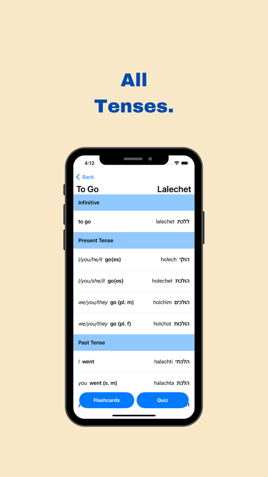 #2. Learn Hebrew On The Go (iOS) 由: Eden Dubrovsky