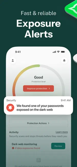 Securify: Mobile Security screenshot 2
