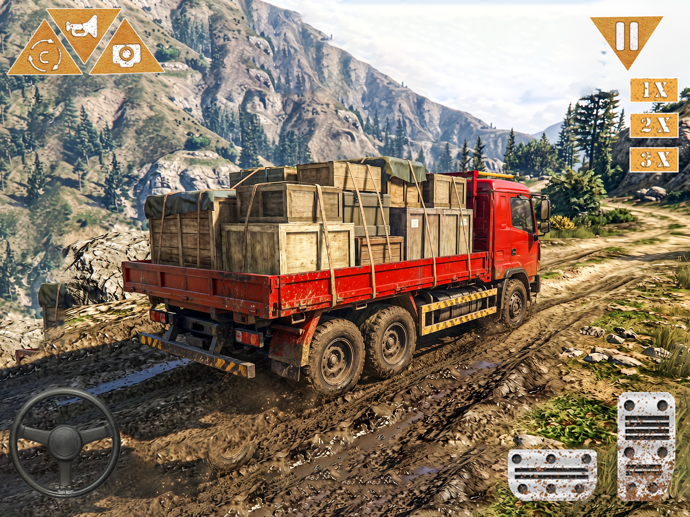 Mud Truck Simulator Games 4*4 screenshot 16