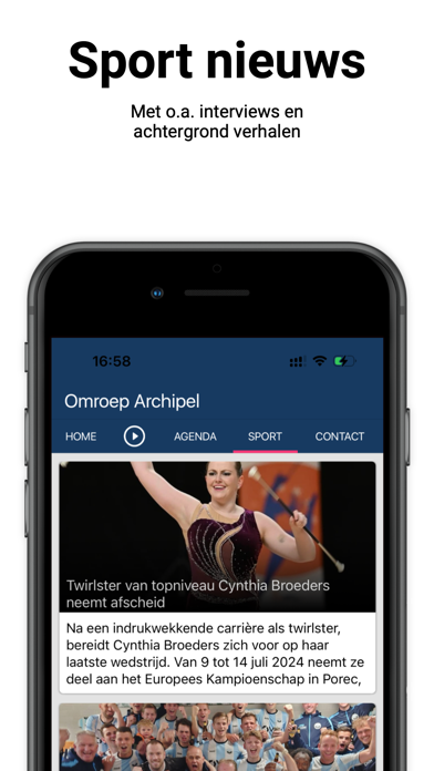 Omroep Archipel App Screenshot