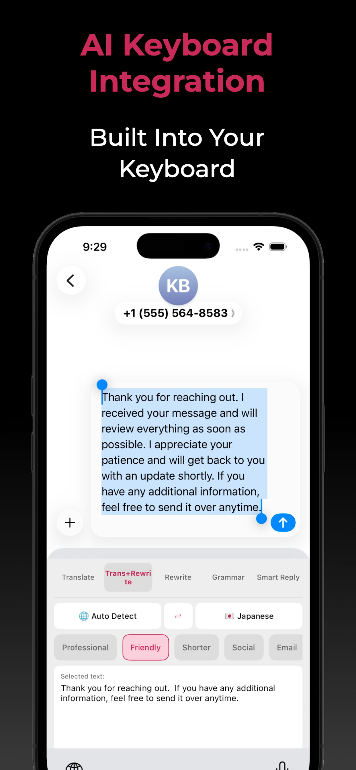 FluentKey AI Keyboard
