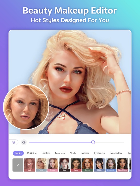 PrettyUp- AI Body Editor Video iPad screenshot 7 - Photo & Video app