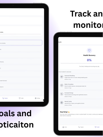 Quit Vaping and Save iPad screenshot