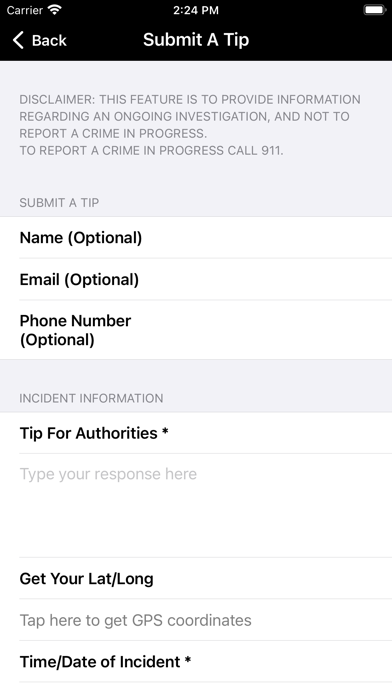 Pickaway County Sheriff Screenshot