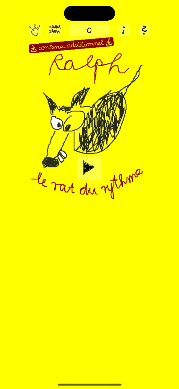 Screenshot #1 pour Ralph le rat du rythme