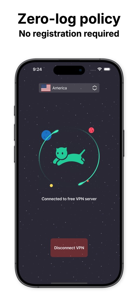 VPN cat: Fast Secure Unlimited - 確かな匿名性
