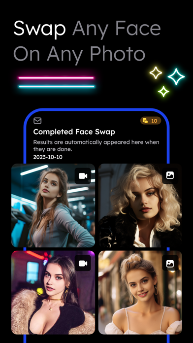 Vidqu Video & Photo Face Swap Screenshot