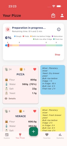 Pizzapp Lab: Dough Journal Screenshot 3 of 6