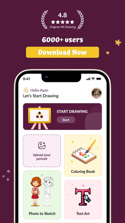 AR Drawing App: Sketch & Paint