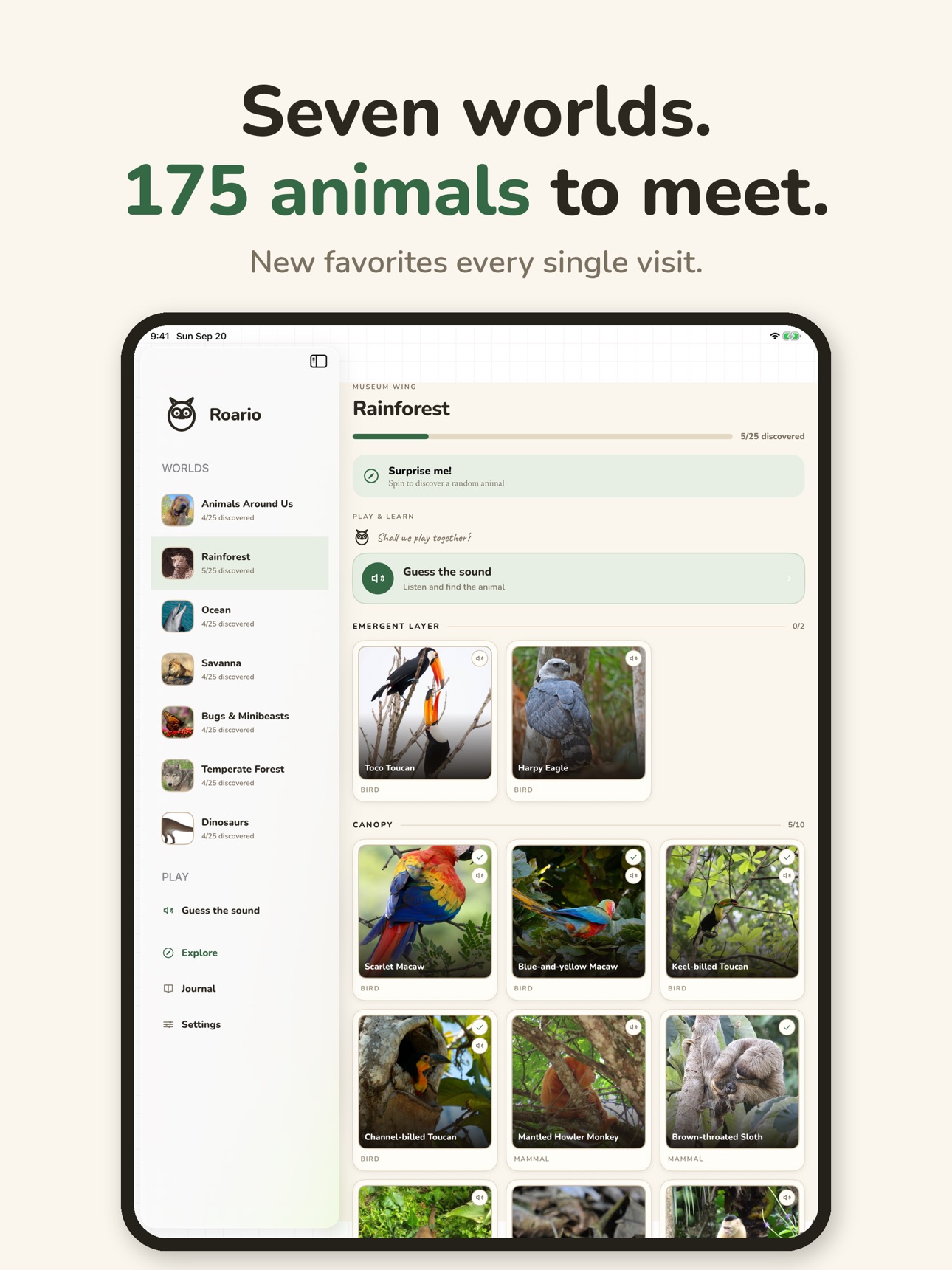 Screenshot 10 of Roario: Animal Sounds & Facts