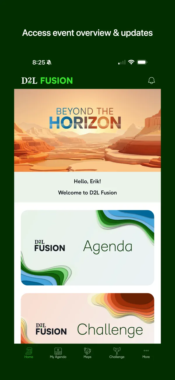 Screenshot #1 pour D2L Fusion
