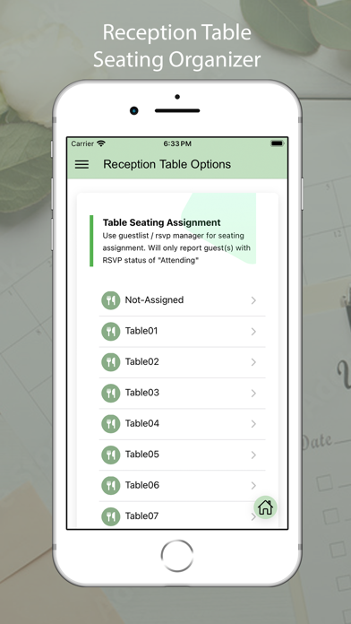 Wedding RSVP & Planner Tools Screenshot